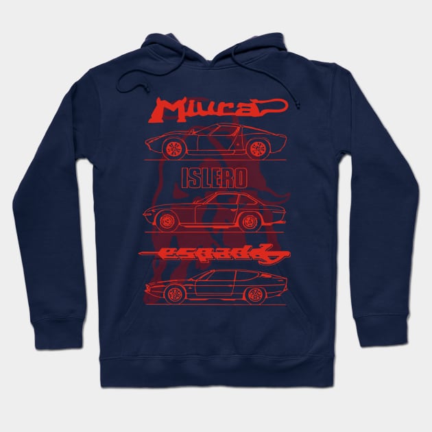 islero miura espada Hoodie by retroracing